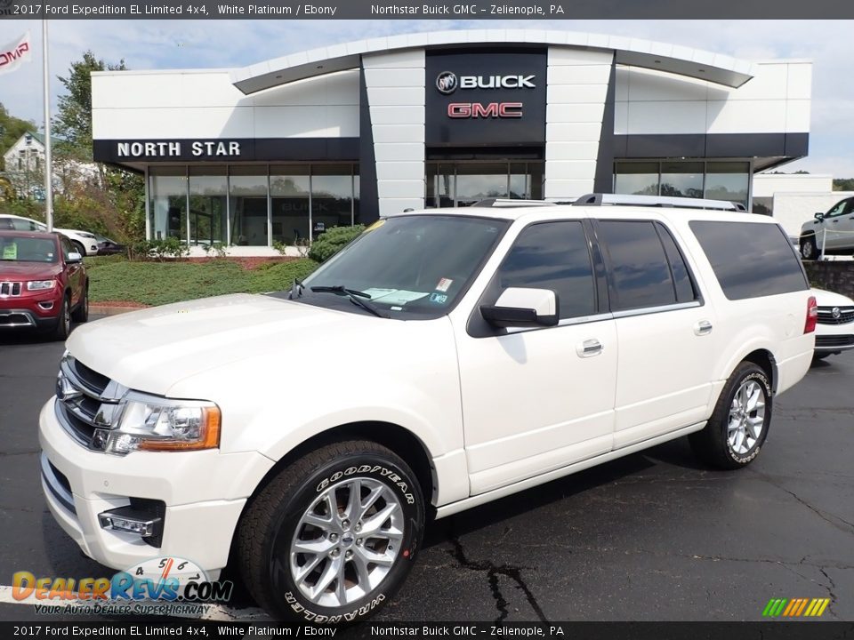 2017 Ford Expedition EL Limited 4x4 White Platinum / Ebony Photo #1