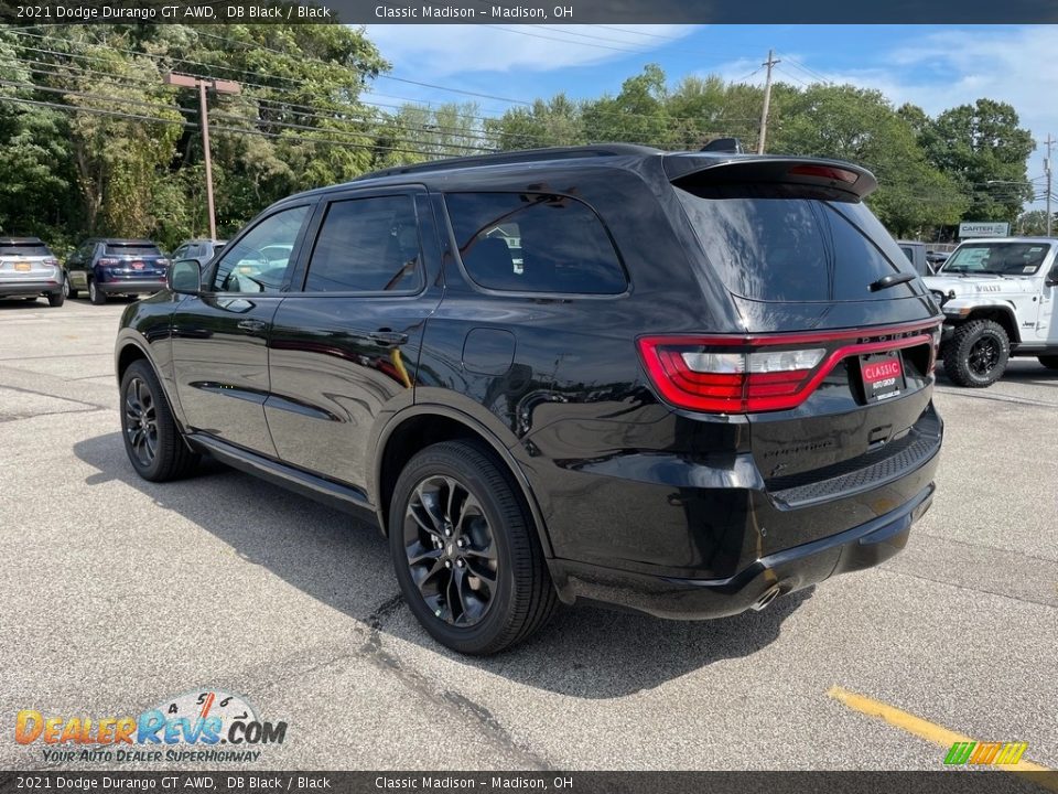2021 Dodge Durango GT AWD DB Black / Black Photo #10