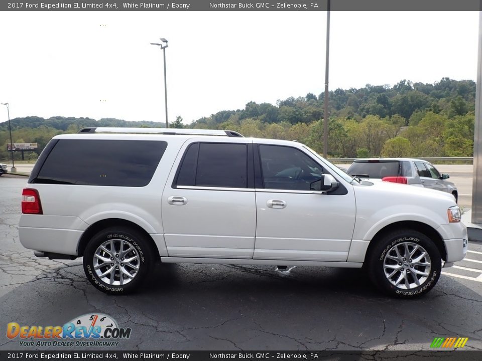 2017 Ford Expedition EL Limited 4x4 White Platinum / Ebony Photo #5