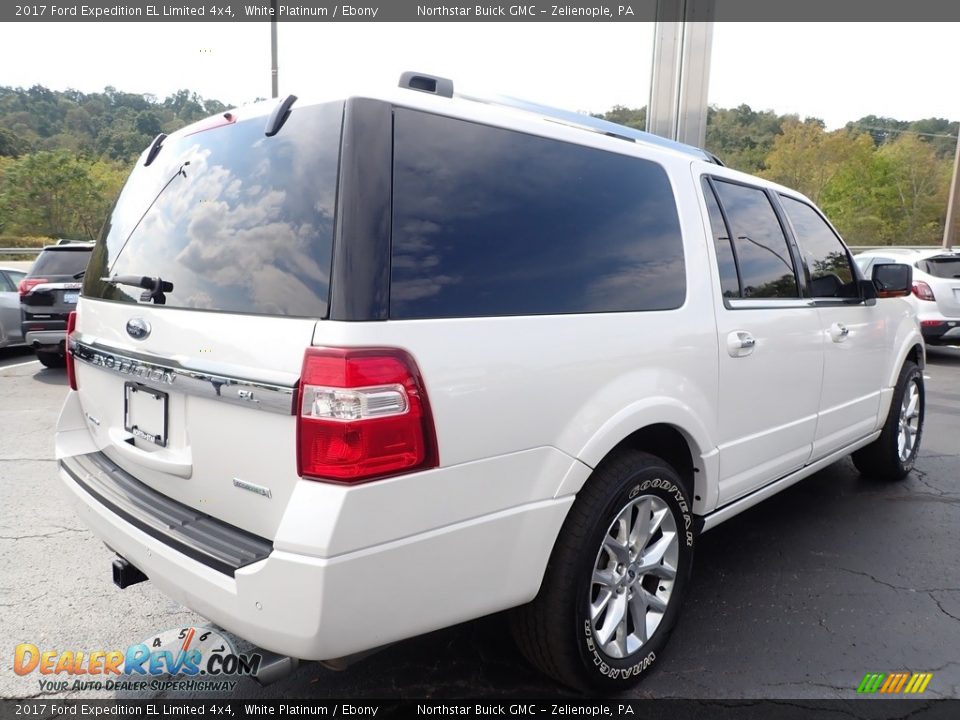 2017 Ford Expedition EL Limited 4x4 White Platinum / Ebony Photo #8