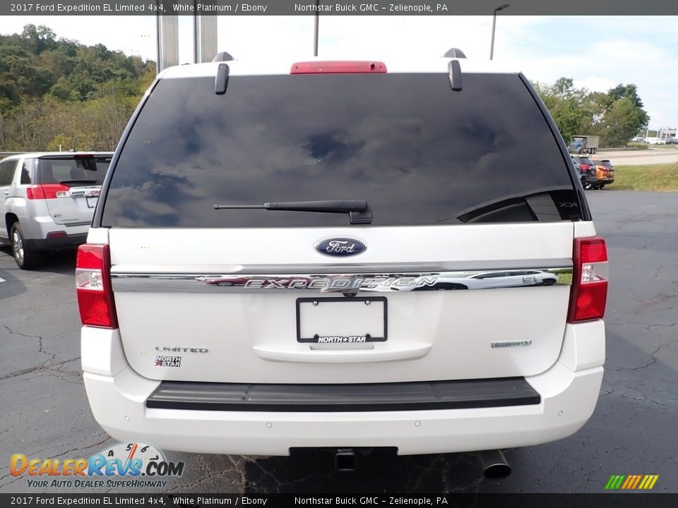 2017 Ford Expedition EL Limited 4x4 White Platinum / Ebony Photo #9