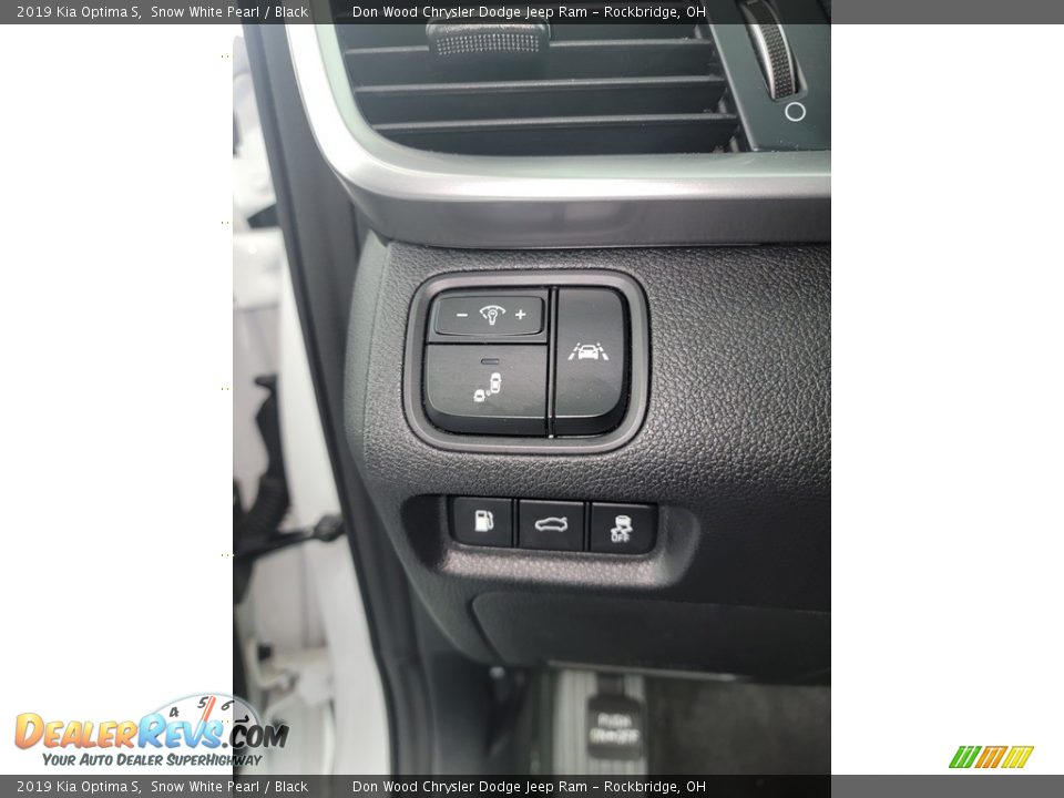 2019 Kia Optima S Snow White Pearl / Black Photo #20