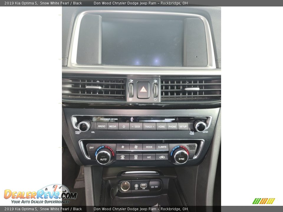 2019 Kia Optima S Snow White Pearl / Black Photo #23