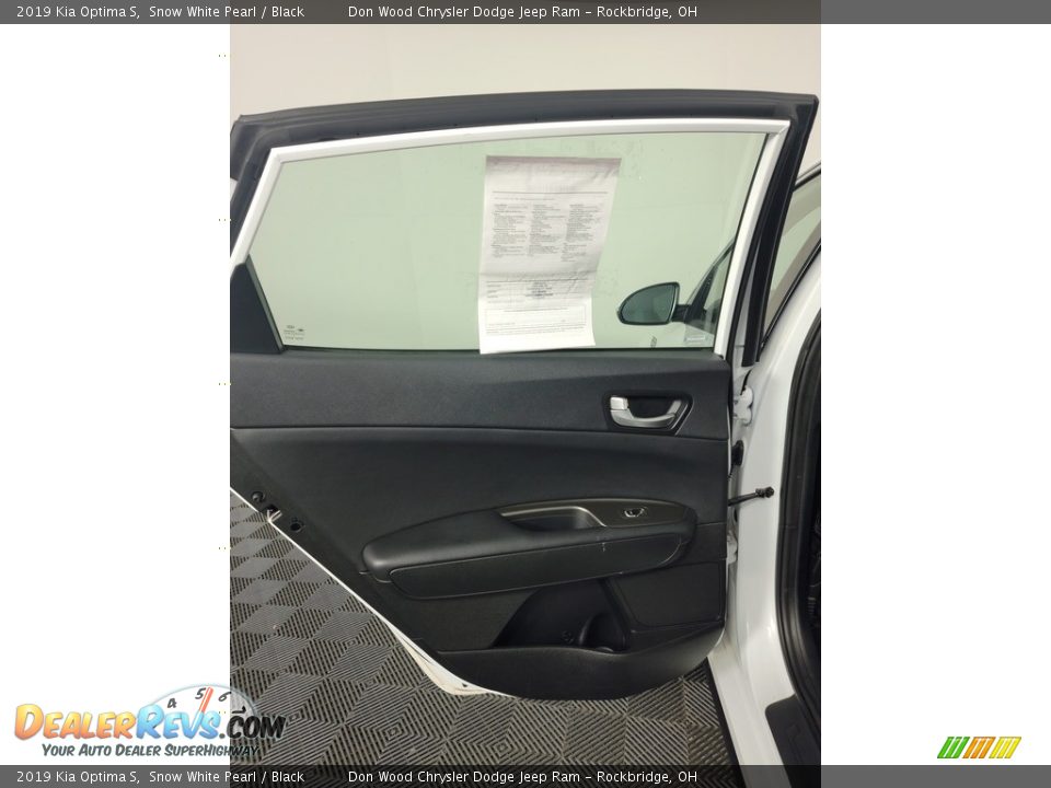 2019 Kia Optima S Snow White Pearl / Black Photo #26