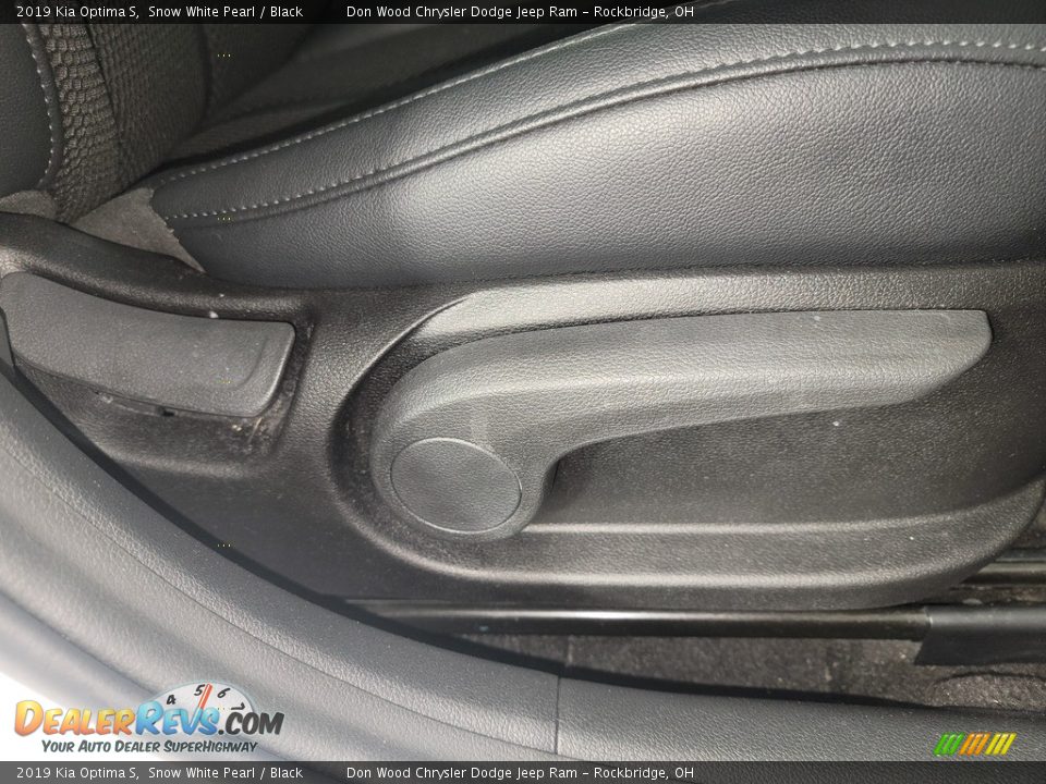 2019 Kia Optima S Snow White Pearl / Black Photo #31