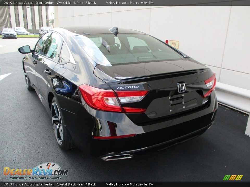 2019 Honda Accord Sport Sedan Crystal Black Pearl / Black Photo #3