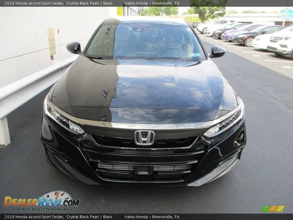 2019 Honda Accord Sport Sedan Crystal Black Pearl / Black Photo #9