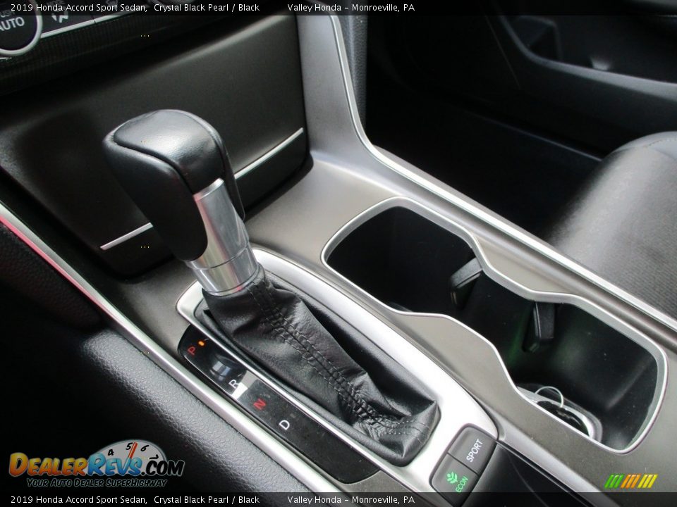 2019 Honda Accord Sport Sedan Crystal Black Pearl / Black Photo #17