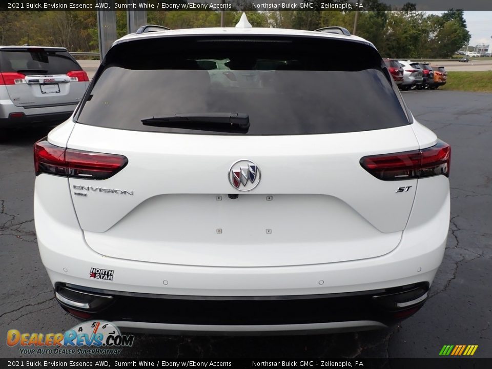 2021 Buick Envision Essence AWD Summit White / Ebony w/Ebony Accents Photo #10