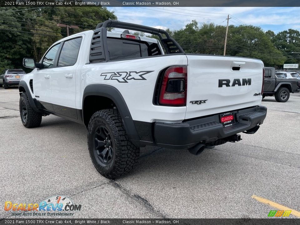 2021 Ram 1500 TRX Crew Cab 4x4 Bright White / Black Photo #14