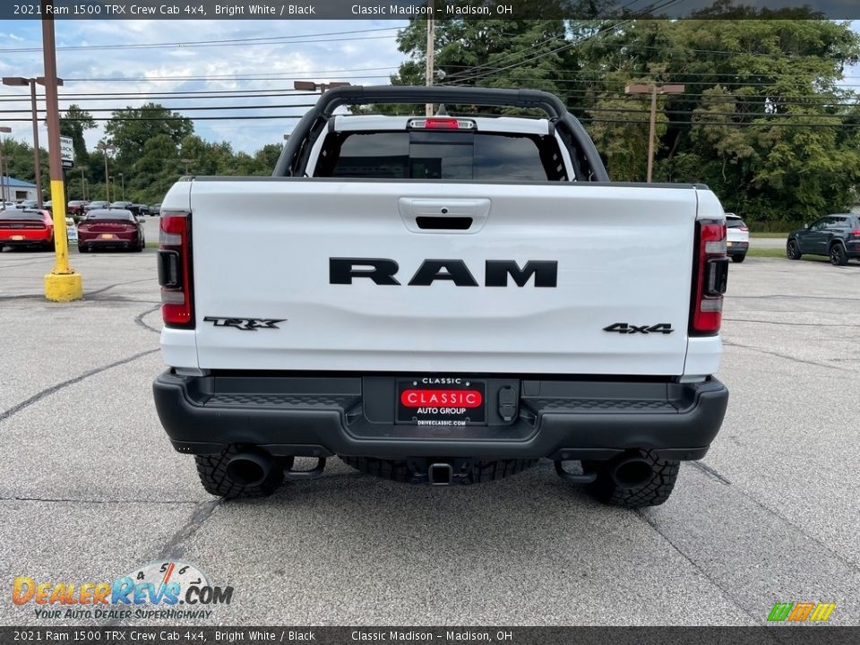 2021 Ram 1500 TRX Crew Cab 4x4 Bright White / Black Photo #15