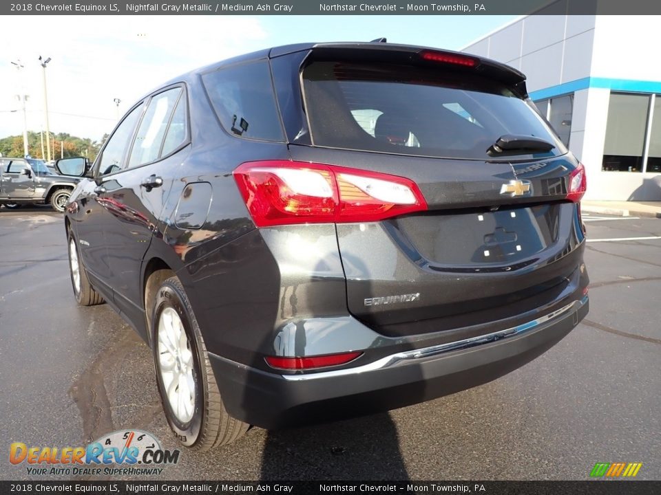 2018 Chevrolet Equinox LS Nightfall Gray Metallic / Medium Ash Gray Photo #5