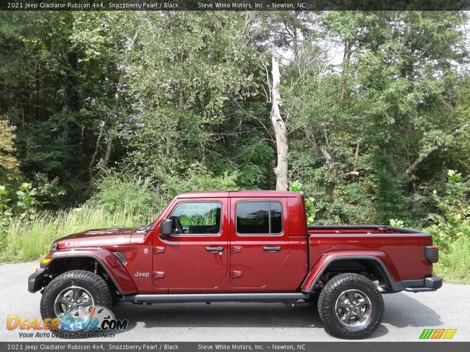 2021 Jeep Gladiator Rubicon 4x4 Snazzberry Pearl / Black Photo #1