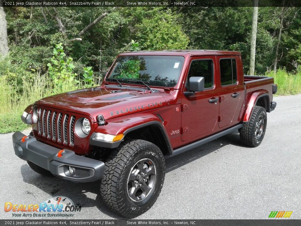 2021 Jeep Gladiator Rubicon 4x4 Snazzberry Pearl / Black Photo #2