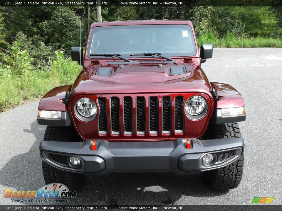 2021 Jeep Gladiator Rubicon 4x4 Snazzberry Pearl / Black Photo #3