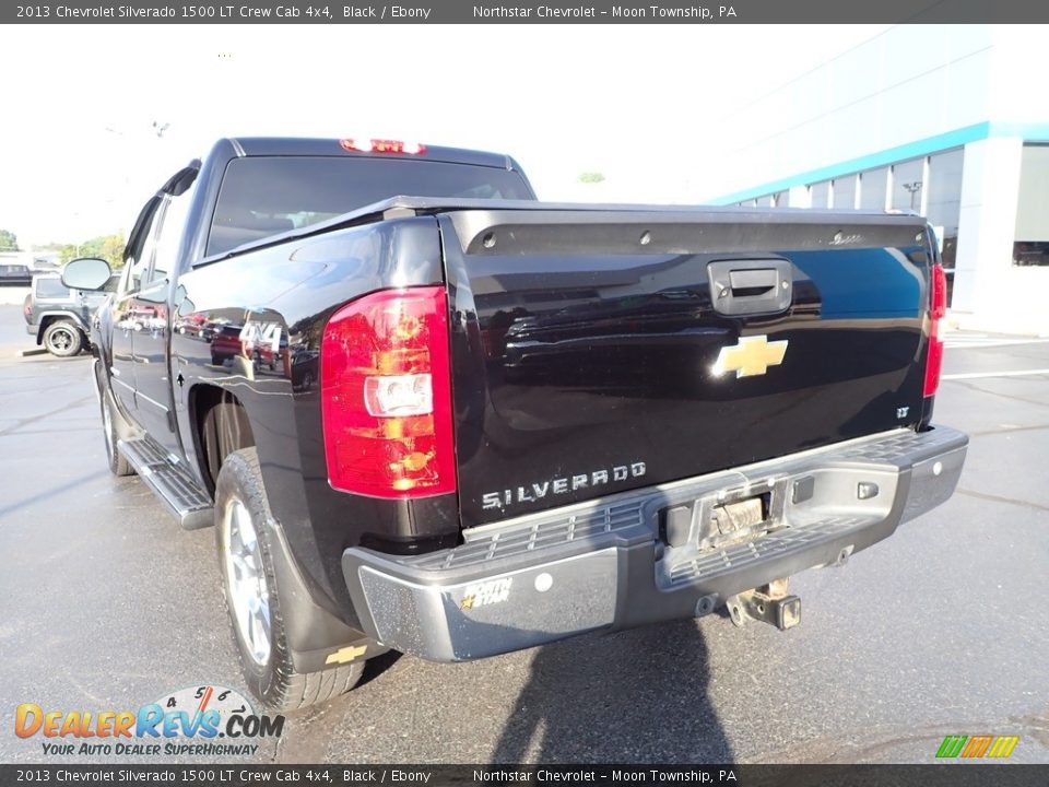 2013 Chevrolet Silverado 1500 LT Crew Cab 4x4 Black / Ebony Photo #5