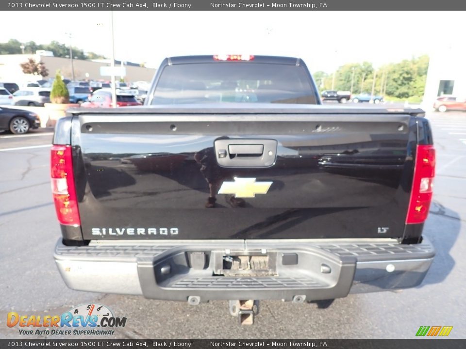 2013 Chevrolet Silverado 1500 LT Crew Cab 4x4 Black / Ebony Photo #6