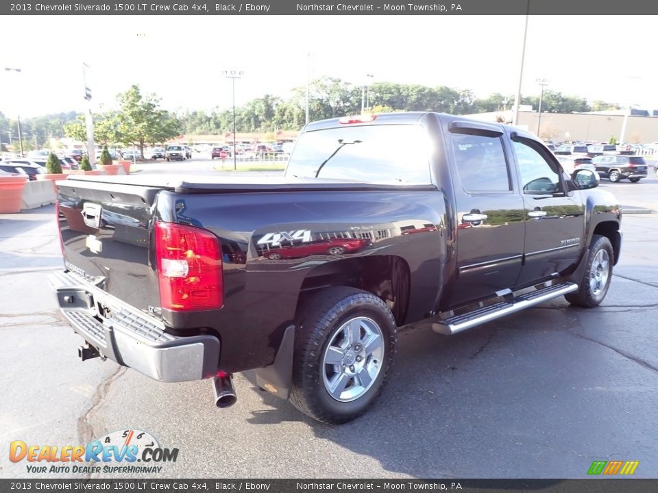 2013 Chevrolet Silverado 1500 LT Crew Cab 4x4 Black / Ebony Photo #8