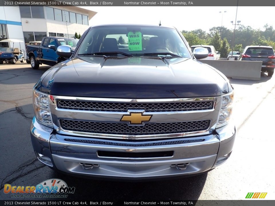 2013 Chevrolet Silverado 1500 LT Crew Cab 4x4 Black / Ebony Photo #10