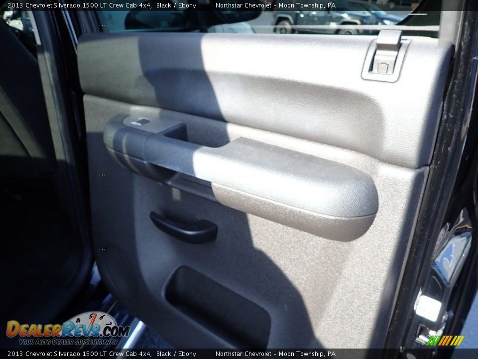 2013 Chevrolet Silverado 1500 LT Crew Cab 4x4 Black / Ebony Photo #16