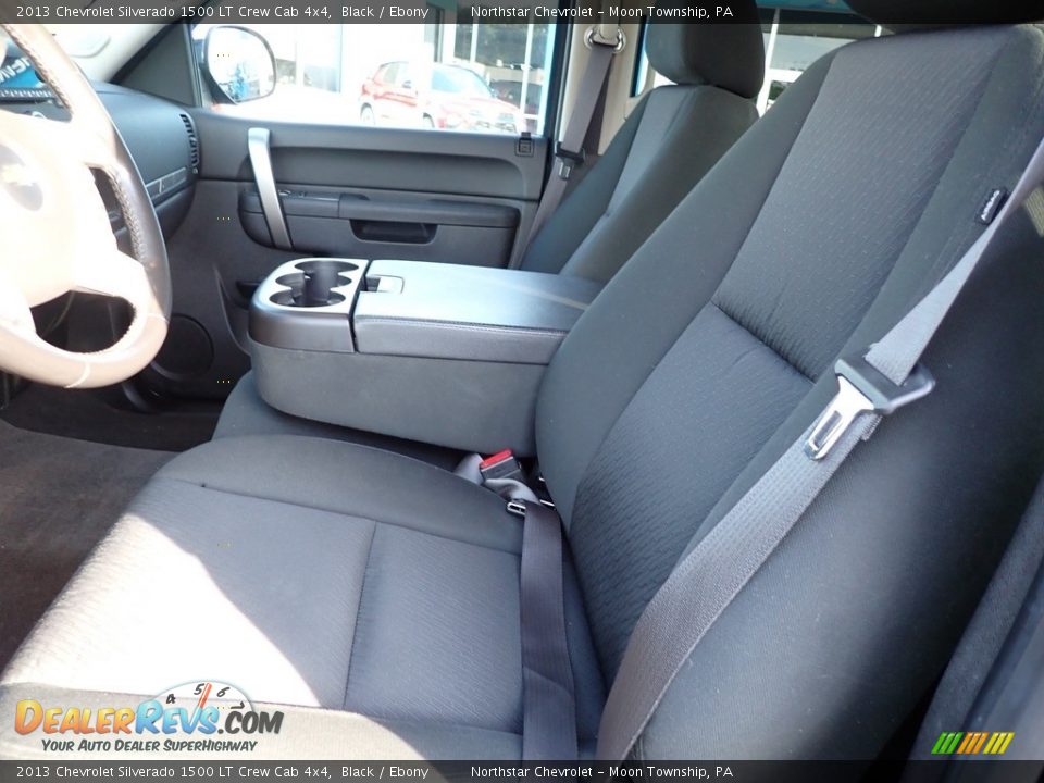 2013 Chevrolet Silverado 1500 LT Crew Cab 4x4 Black / Ebony Photo #17