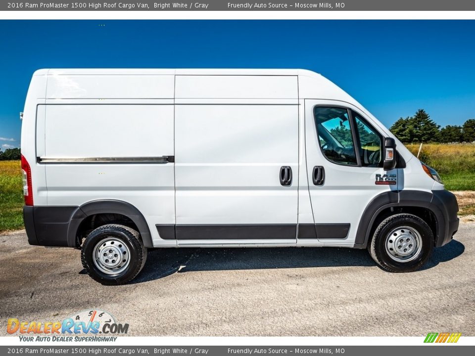 Bright White 2016 Ram ProMaster 1500 High Roof Cargo Van Photo #3