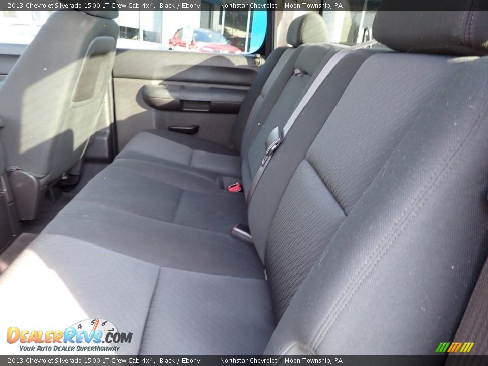 2013 Chevrolet Silverado 1500 LT Crew Cab 4x4 Black / Ebony Photo #18