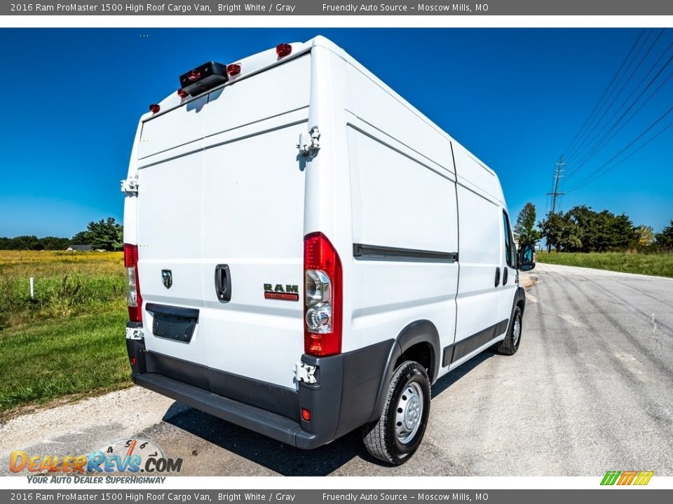 Bright White 2016 Ram ProMaster 1500 High Roof Cargo Van Photo #4