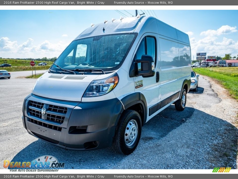 Bright White 2016 Ram ProMaster 1500 High Roof Cargo Van Photo #8