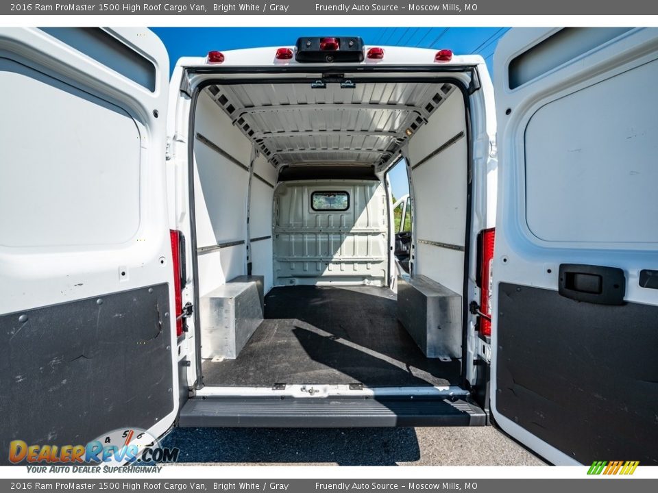 2016 Ram ProMaster 1500 High Roof Cargo Van Trunk Photo #21