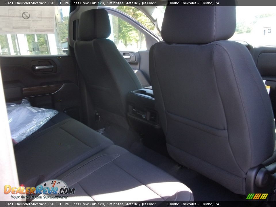 2021 Chevrolet Silverado 1500 LT Trail Boss Crew Cab 4x4 Satin Steel Metallic / Jet Black Photo #17