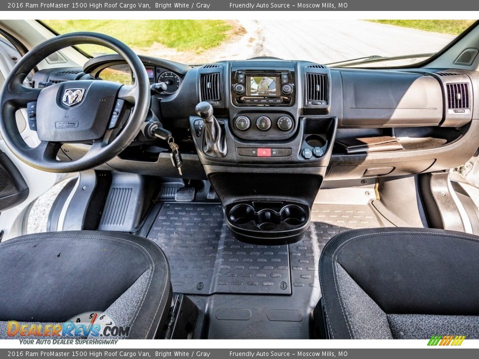 Dashboard of 2016 Ram ProMaster 1500 High Roof Cargo Van Photo #31