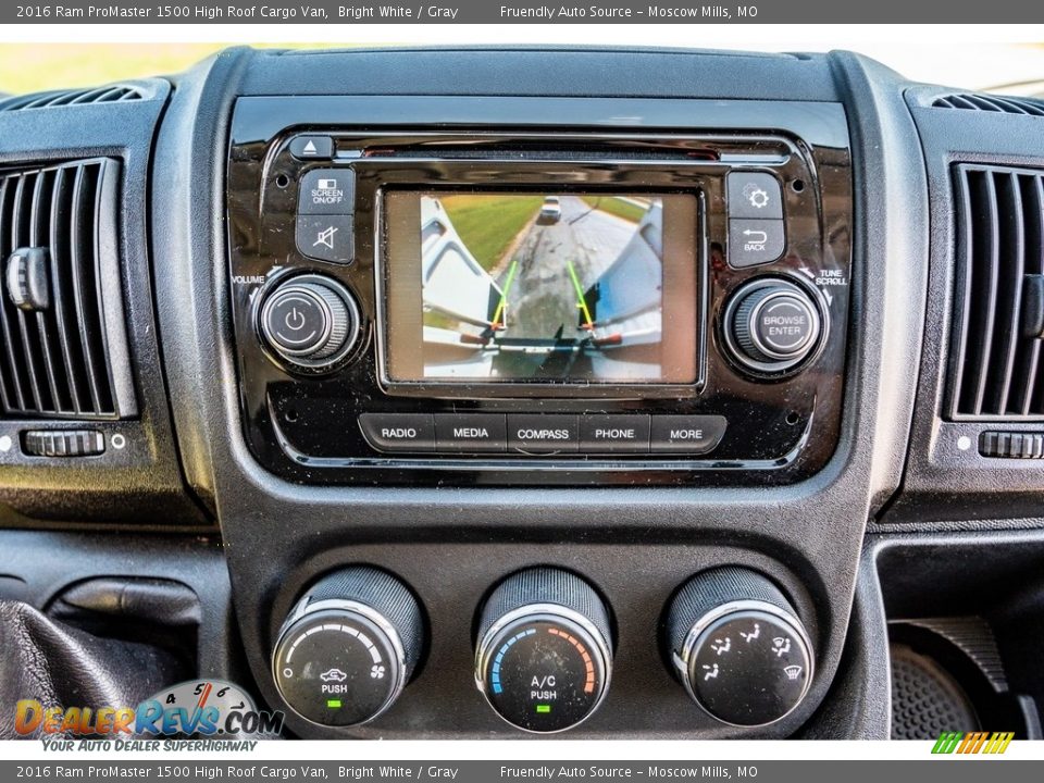 Controls of 2016 Ram ProMaster 1500 High Roof Cargo Van Photo #32