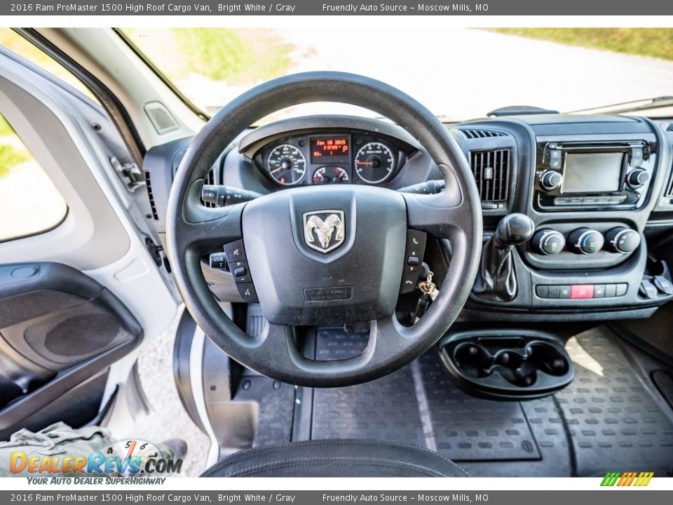 2016 Ram ProMaster 1500 High Roof Cargo Van Steering Wheel Photo #33