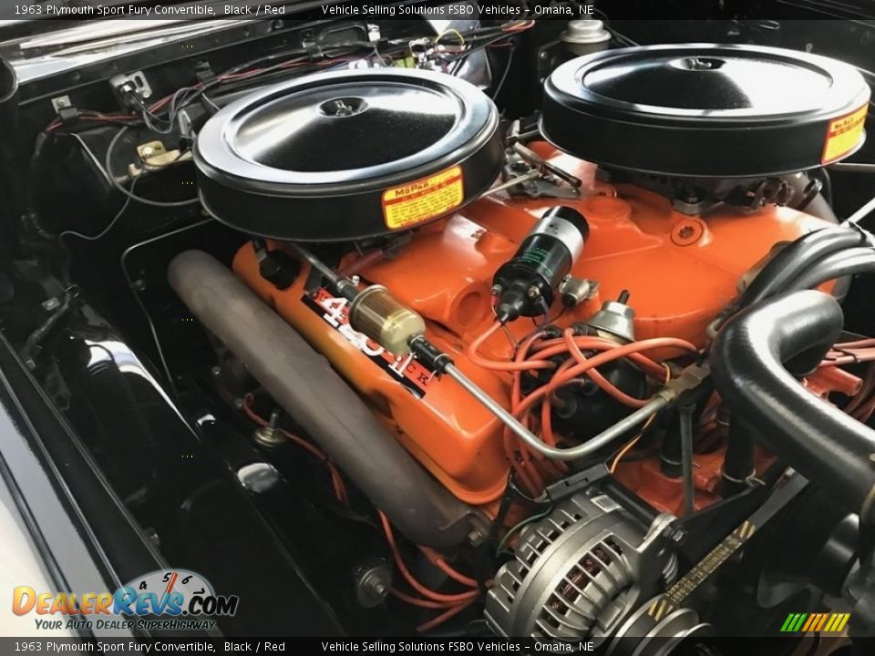 1963 Plymouth Sport Fury Convertible 426 ci. V8 Engine Photo #6