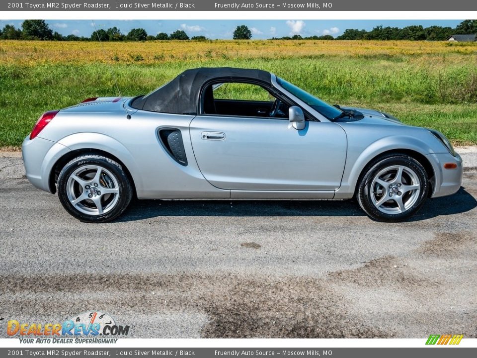 Liquid Silver Metallic 2001 Toyota MR2 Spyder Roadster Photo #3