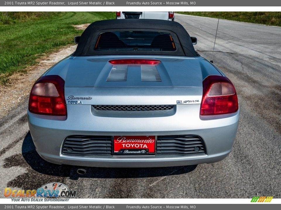 2001 Toyota MR2 Spyder Roadster Liquid Silver Metallic / Black Photo #5