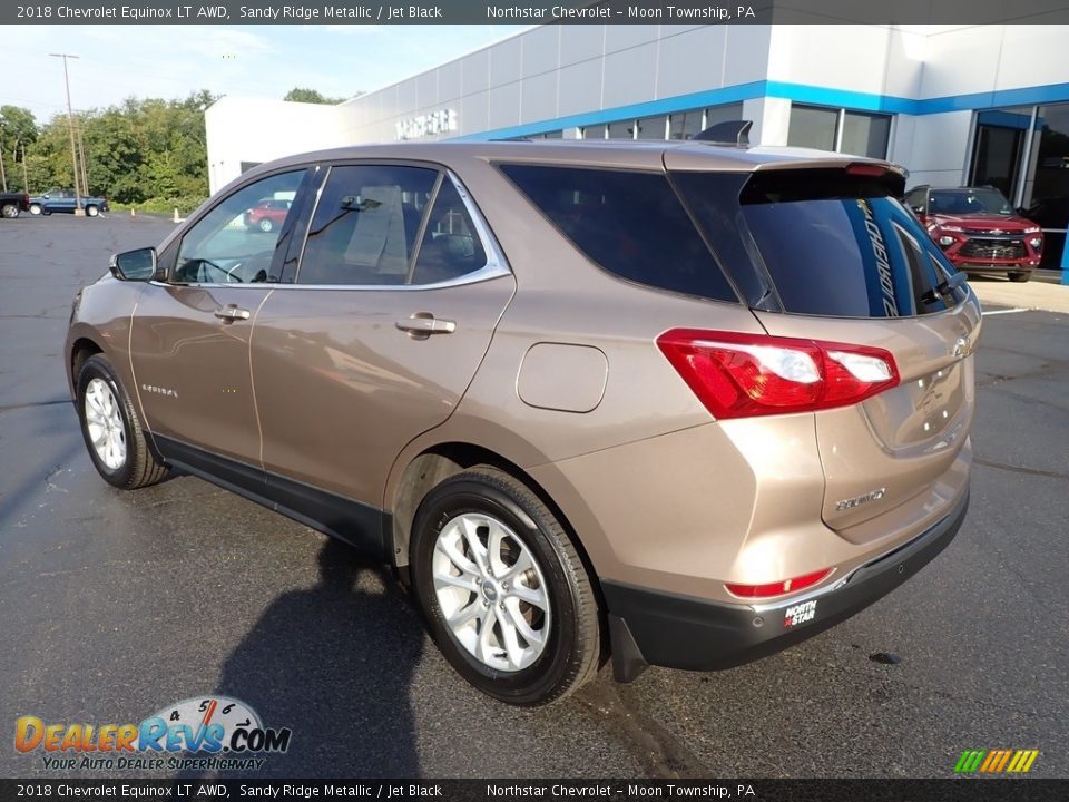 2018 Chevrolet Equinox LT AWD Sandy Ridge Metallic / Jet Black Photo #4