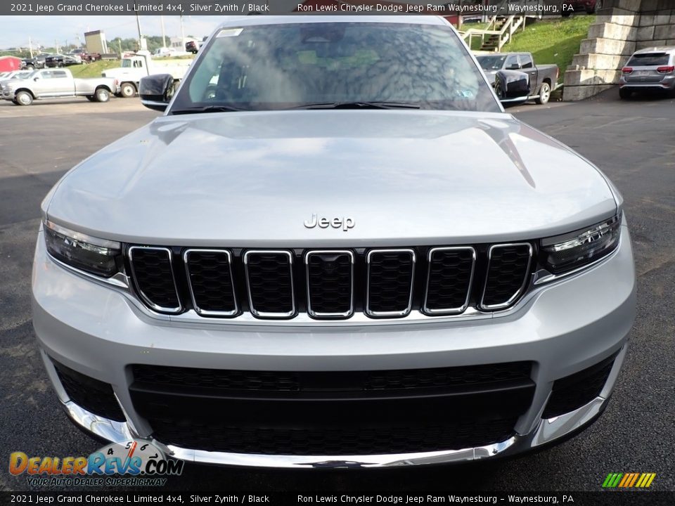 2021 Jeep Grand Cherokee L Limited 4x4 Silver Zynith / Black Photo #9