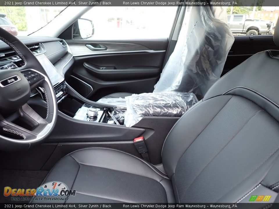 2021 Jeep Grand Cherokee L Limited 4x4 Silver Zynith / Black Photo #11