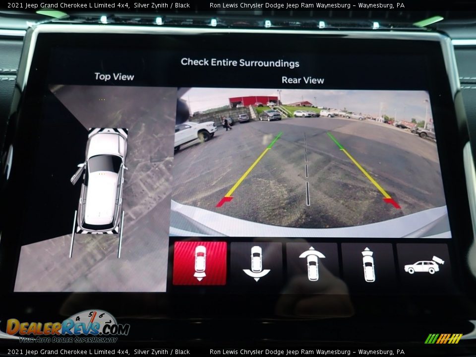 2021 Jeep Grand Cherokee L Limited 4x4 Silver Zynith / Black Photo #19