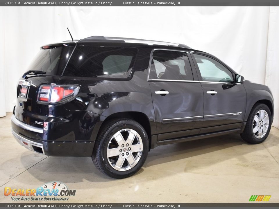 2016 GMC Acadia Denali AWD Ebony Twilight Metallic / Ebony Photo #2