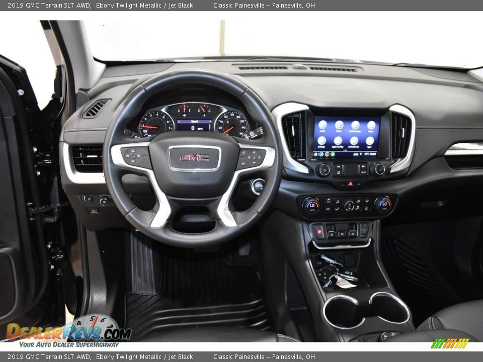 2019 GMC Terrain SLT AWD Ebony Twilight Metallic / Jet Black Photo #12