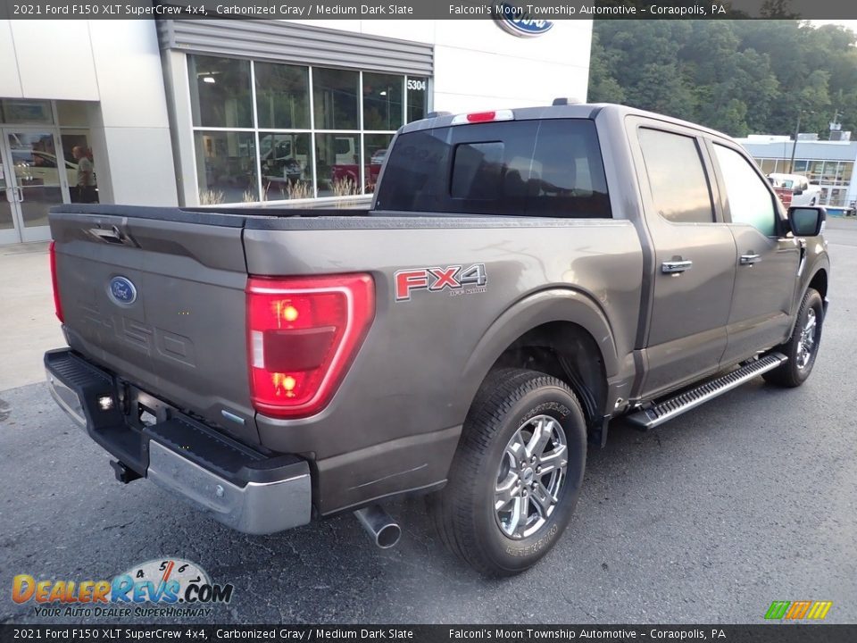 2021 Ford F150 XLT SuperCrew 4x4 Carbonized Gray / Medium Dark Slate Photo #2