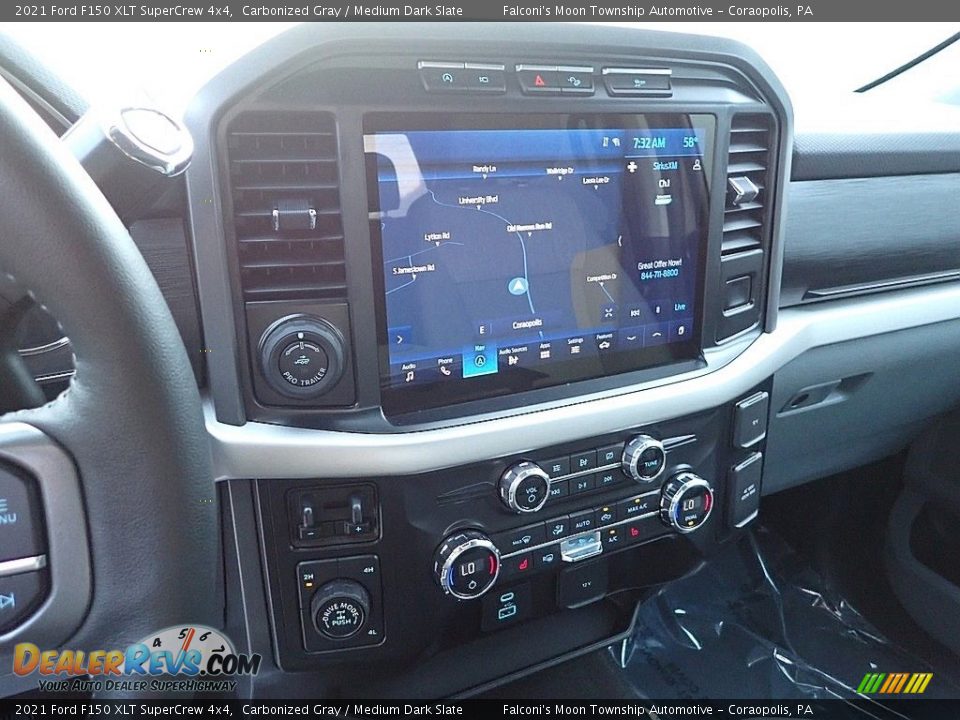 2021 Ford F150 XLT SuperCrew 4x4 Carbonized Gray / Medium Dark Slate Photo #26
