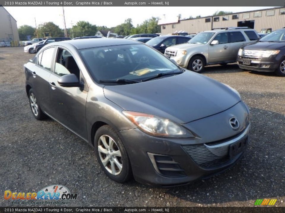 2010 Mazda MAZDA3 i Touring 4 Door Graphite Mica / Black Photo #2