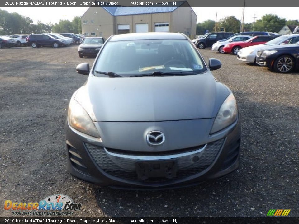 2010 Mazda MAZDA3 i Touring 4 Door Graphite Mica / Black Photo #3