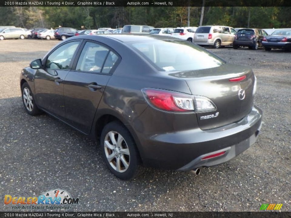 2010 Mazda MAZDA3 i Touring 4 Door Graphite Mica / Black Photo #4