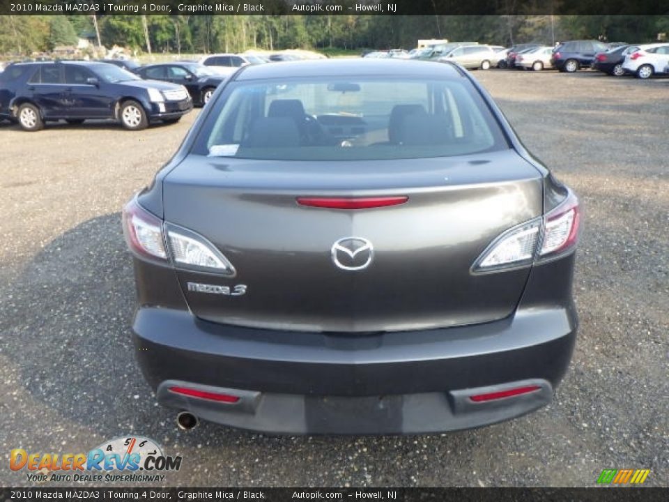 2010 Mazda MAZDA3 i Touring 4 Door Graphite Mica / Black Photo #5