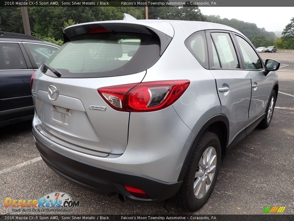 2016 Mazda CX-5 Sport AWD Sonic Silver Metallic / Black Photo #4